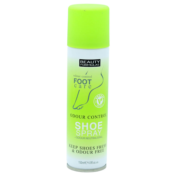 BEAUTY FORMULAS ODOUR SHOE SPRAY 150ML