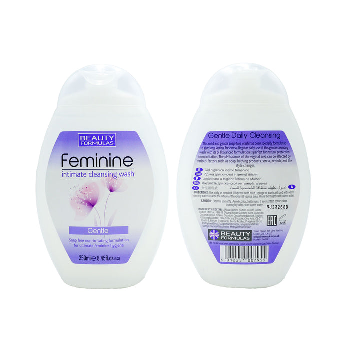 BEAUTY FORMULAS FEMININE INTIMATE WASH 250ML