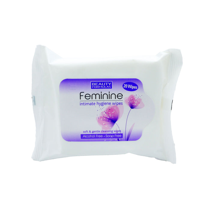 Beauty Formulas Feminine Intimate Hygiene 20 Wipes x 1