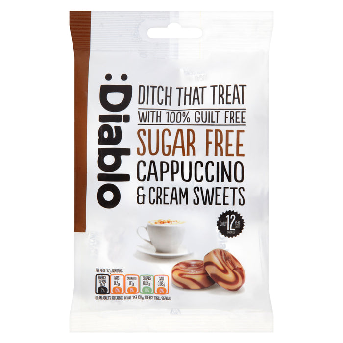 DIABLO SUGAR FREE CAPPUCCINO SWEETS 75GM