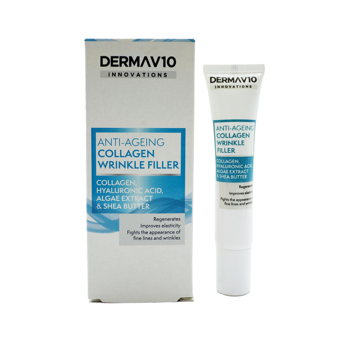 Derma V10 Innovations Collagen Wrinkle Filler 15ml X 3