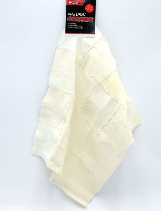 Chamois Leather Natural (R) 30x30CM x 6