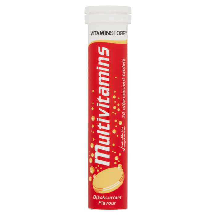 VITAMIN STORE EFFERVESCENT MULTIVITAMIN TABS 20's