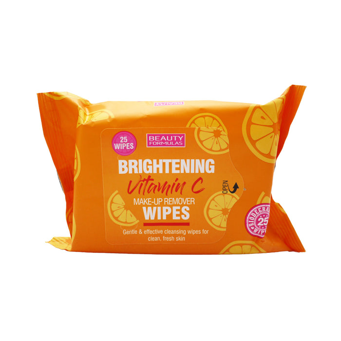 Beauty Formulas VIT C Make Up Remover Wipes 25's x 3