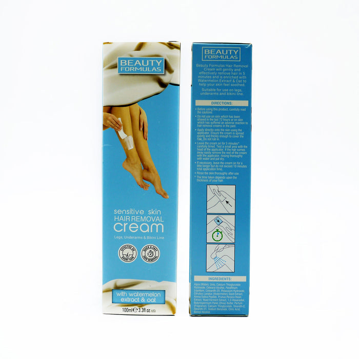 BEAUTY FORMULAS HAIR REMOVER CREAM SENSITIVE 100ML