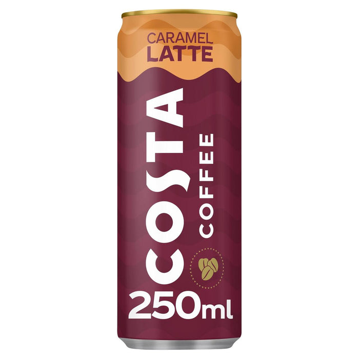Costa Coffee Caramel Latte Can 250ml x 6 (Price printed on each CAN is GBP 1.49)