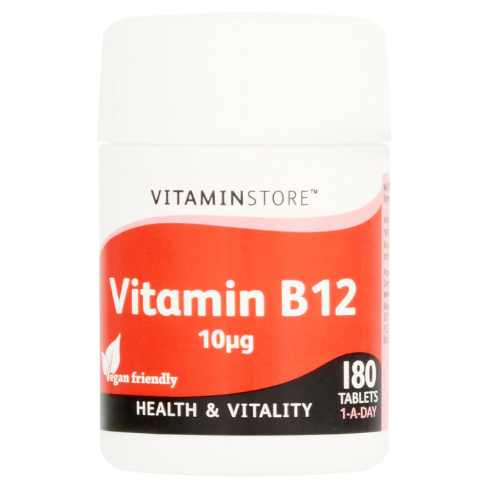 VITAMIN STORE VITAMIN B12 10UG TABLETS 180's