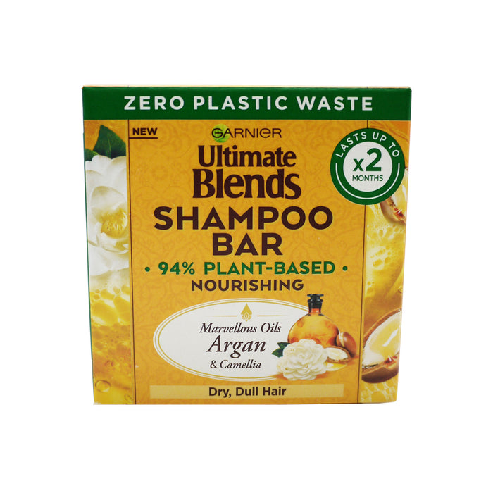 GARNIER ULTIMATE BLENDS SHAMPOO BAR ARGAN OIL 60GM