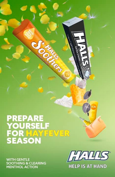 Halls Sugar Free Cherry Flavour with Clearing Menthol Action Sweets 32gm x 1