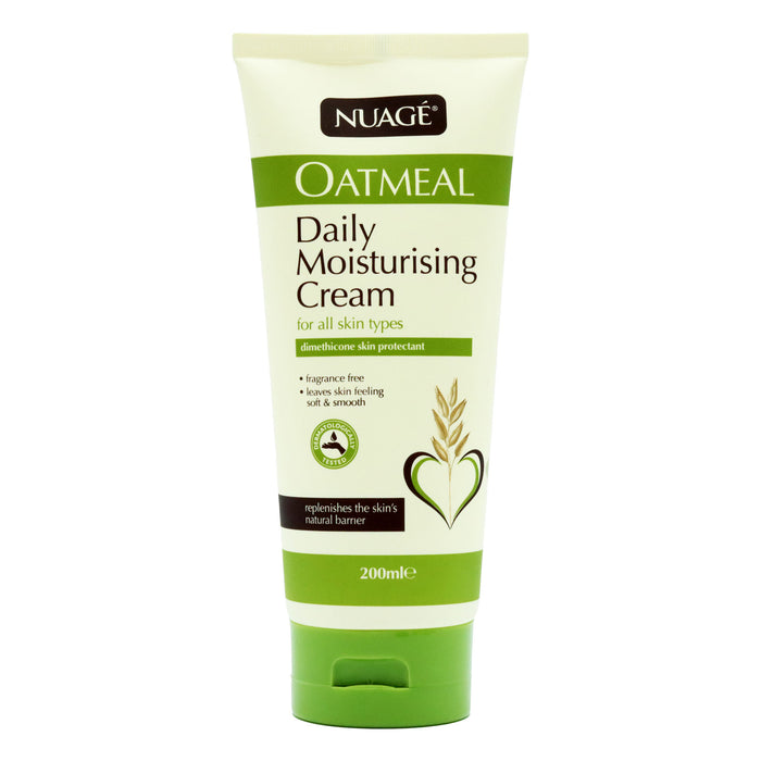NUAGE MOISTURISING CREAM TUBE OATMEAL DAILY 200ML
