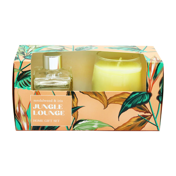 COPENHAGEN CANDLE JUNGLE GIFT SET SANDALWOOD IRIS