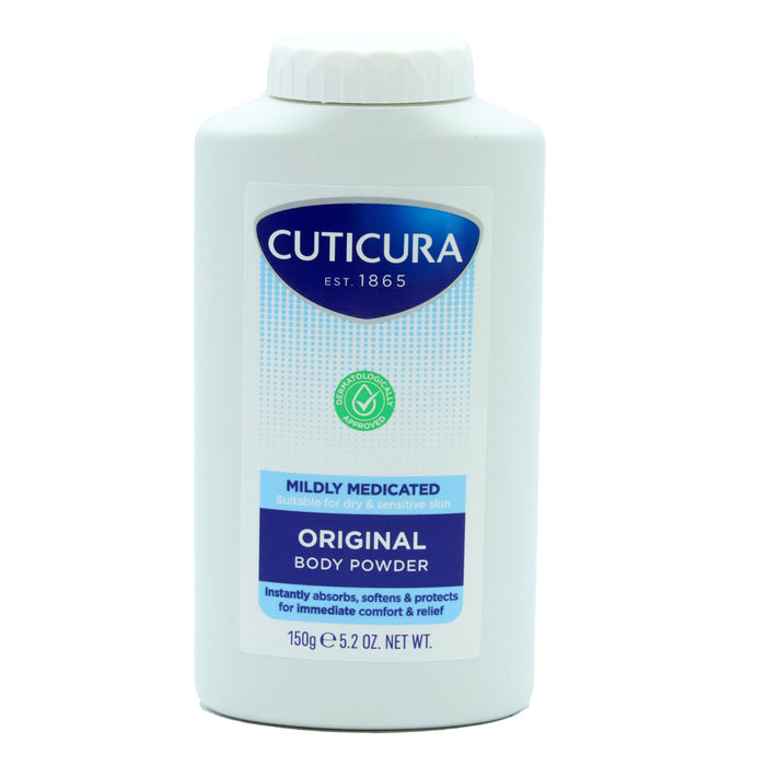 CUTICURA BODY POWDER MILDLY MEDIC 150GM
