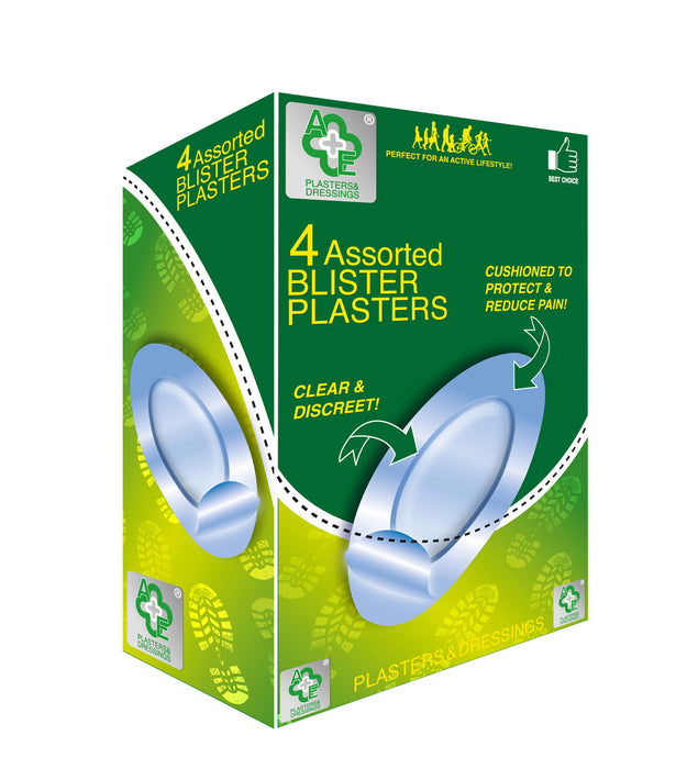 A&E Blister Plaster 4's x 6