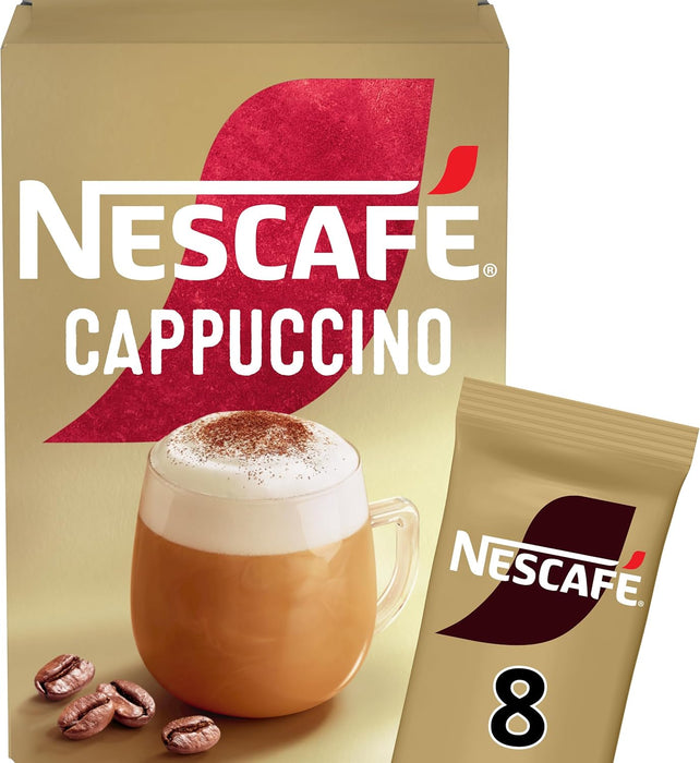 Nescafe Frothy Cappuccino 8 Pack x 3