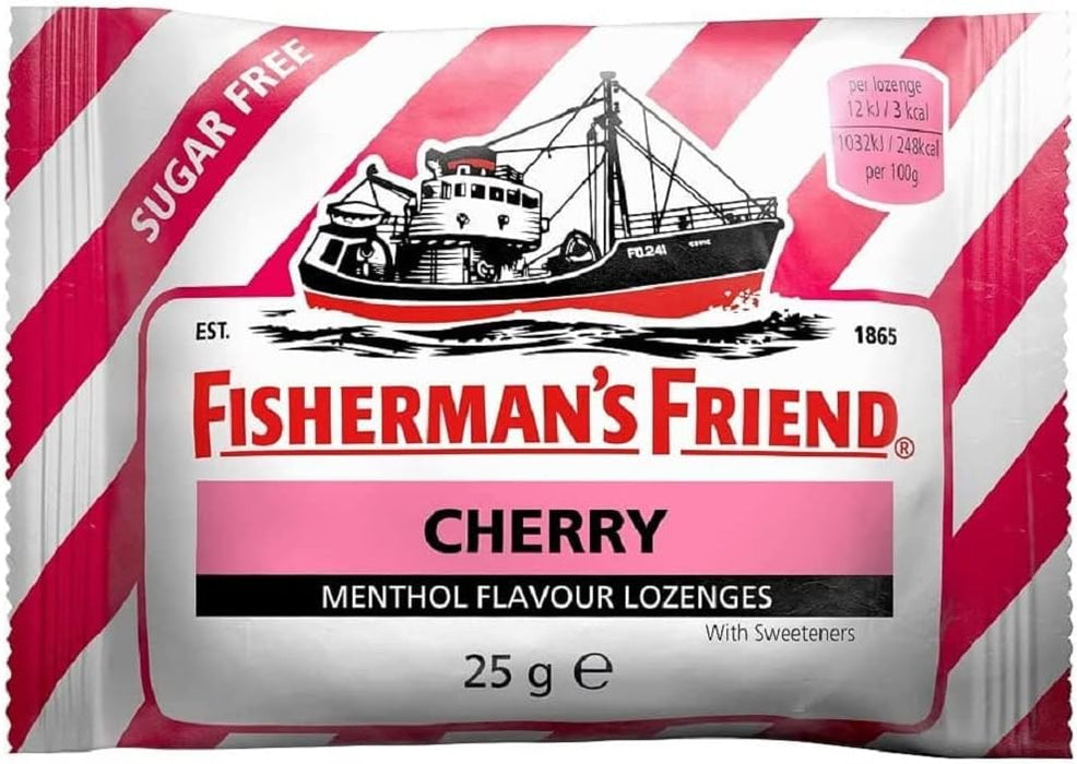 Fisherman's Friend Cherry Sugar Free Lozenges 25gm - Make your own Selection
