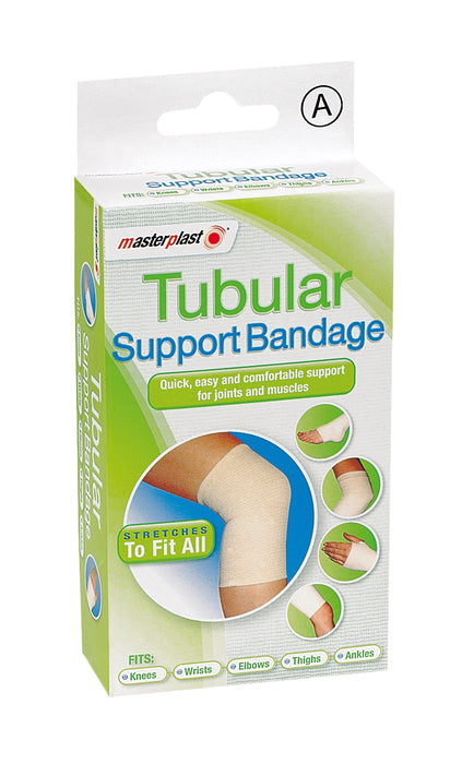 Master Plast Tubular Support Bandage for sprains, strains, and soft tissue injuries