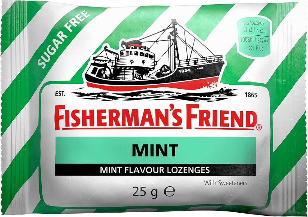 Fisherman's Friend Mint Flavoured Sugar Free Lozenges 25gm - Make your own Selection