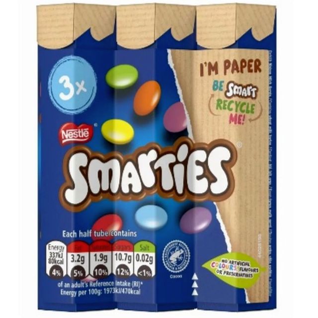 Nestle Smarties Tubs 3Pack