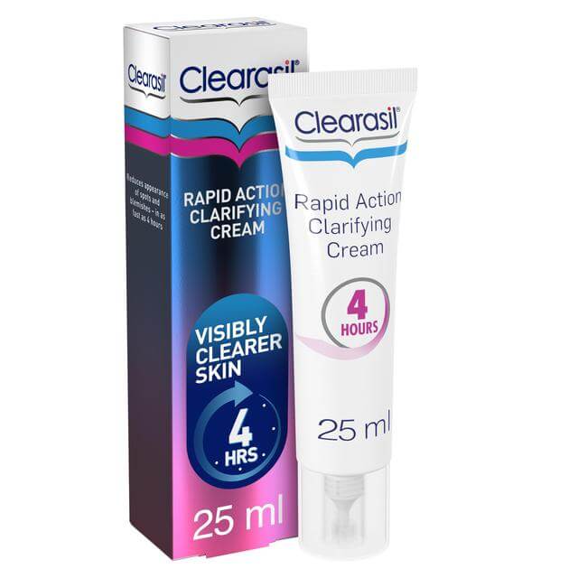 Clearasil Rapid Action Clarifying Cream 25ml For Fighting Breakout and Redness