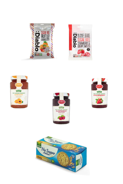 Sugar Free Fruity Treats Pack with Select 6 Sugar Free Delights