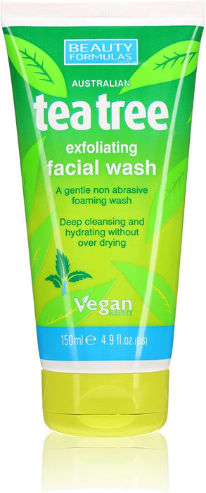Beauty Formulas Australian Tea Tree Facial Wash 150 ml x 1