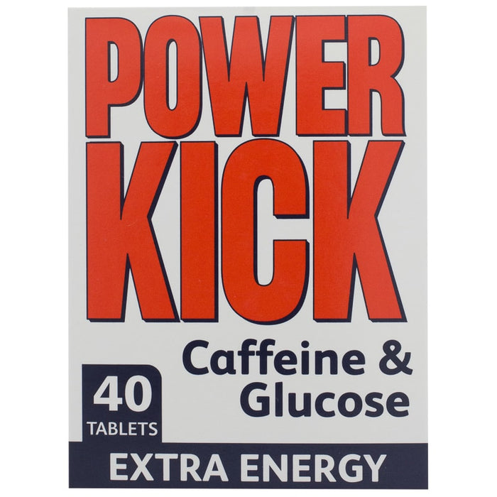 Powerkick Caffeine Tablets 40 Pk