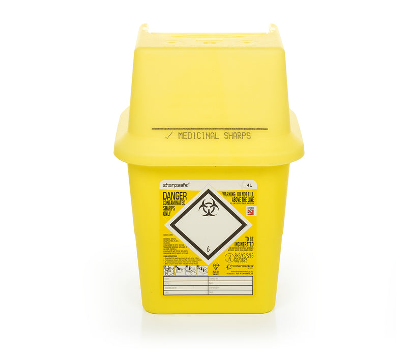 Sharpsafe Sharps Bin 4ltr