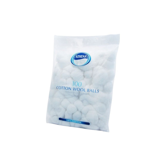 Athena Cotton Balls Whte 100Pk