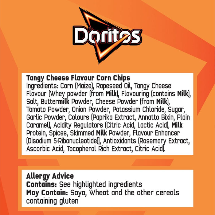 Doritos Tangy Cheese Sharing Bag 180gm x 1