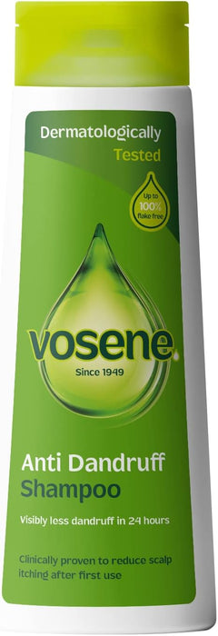 Vosene Shampoo Original 300ml Anti Dandruff x 6