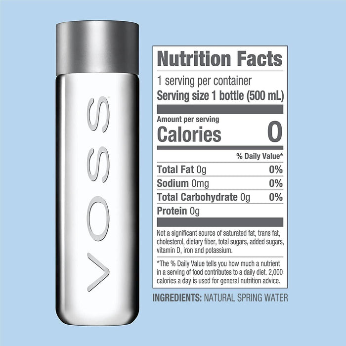 VOSS STILL WATER 500ML
