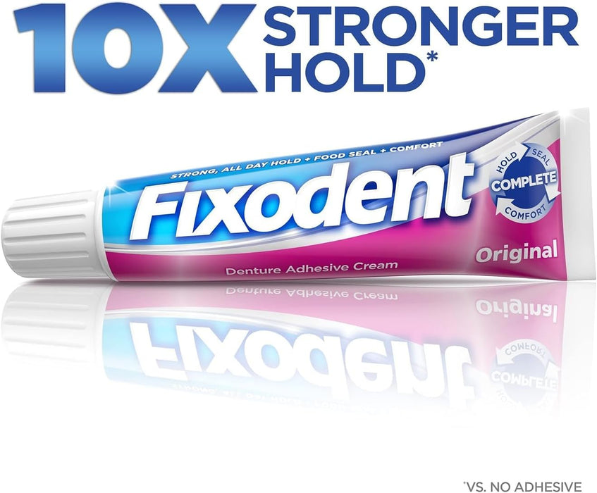 Fixodent Original Denture Adhesive Cream - 40g