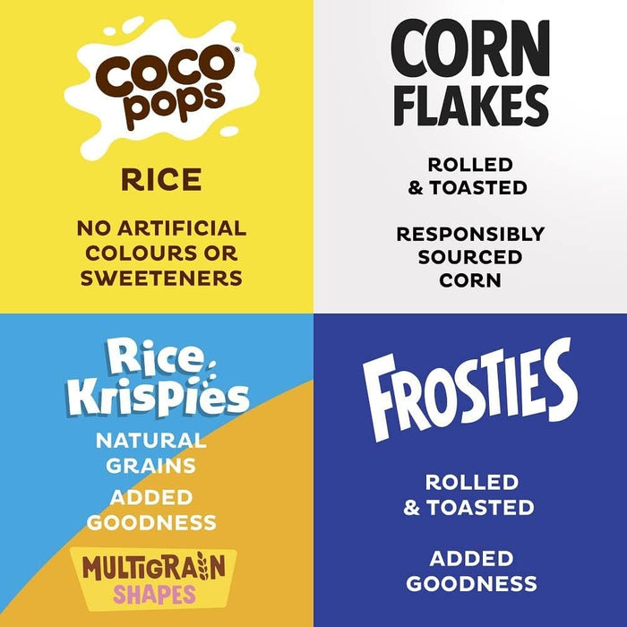 Kellogg's Variety 8 Pack 196gm x 3