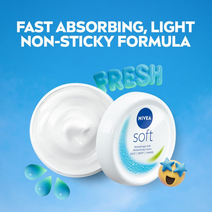 Nivea Soft Tub Moisturising Cream 300ml x 1