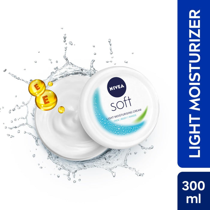Nivea Soft Tub Moisturising Cream 300ml x 1
