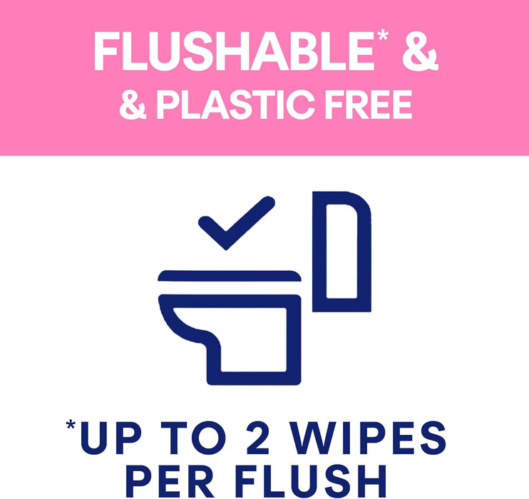 Andrex Washlets Fresh and Fragranced 30's x 6