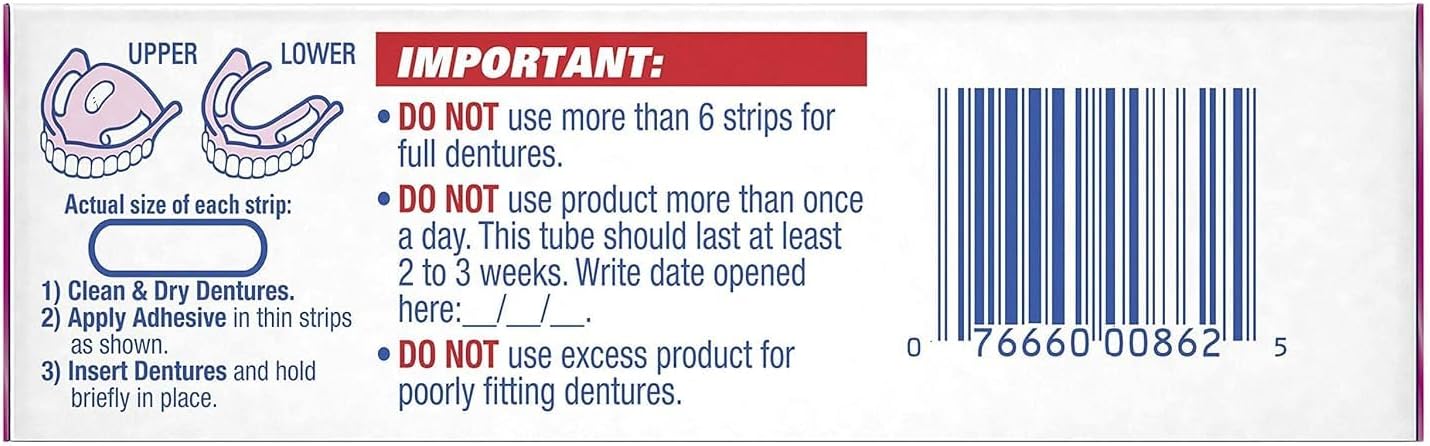 Fixodent Original Denture Adhesive Cream - 40g