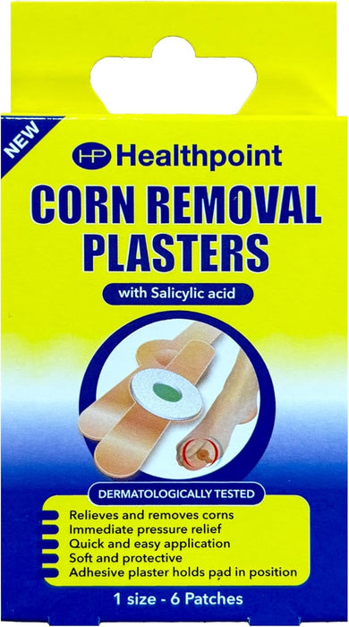 HealthPoint Plasters Corn Removal 6 patches x 3