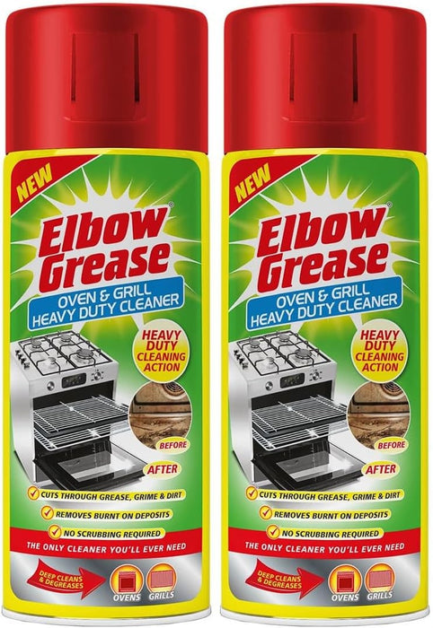 Elbow Grease Oven & Grill Heavy Duty Cleaner Spray 400 ML