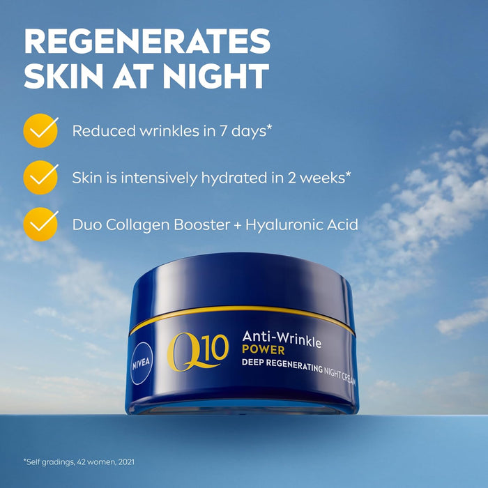 NIVEA Q10 ANTI WRINKLE NIGHT CREAM 50 ML