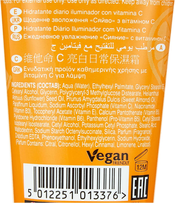 BEAUTY FORMULAS VITAMIN C MOISTURISER - 100ml