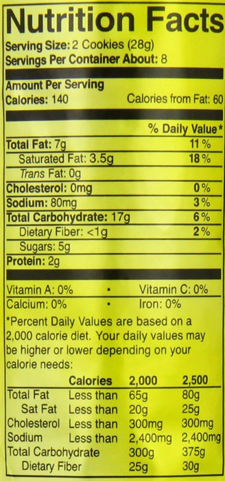 Bolands Lemon Puff Biscuits, 200g, Pack of 6