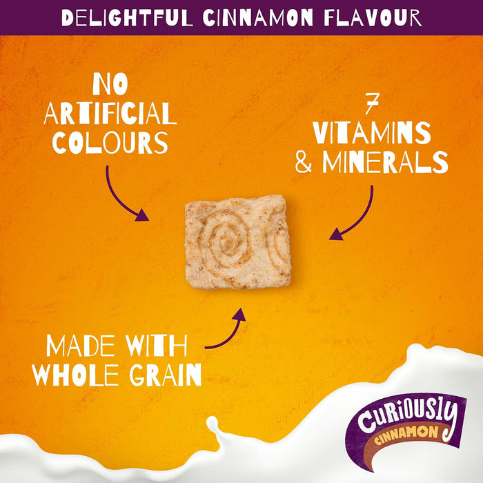 Nestle Curiously Cinnamon 375gm x 3