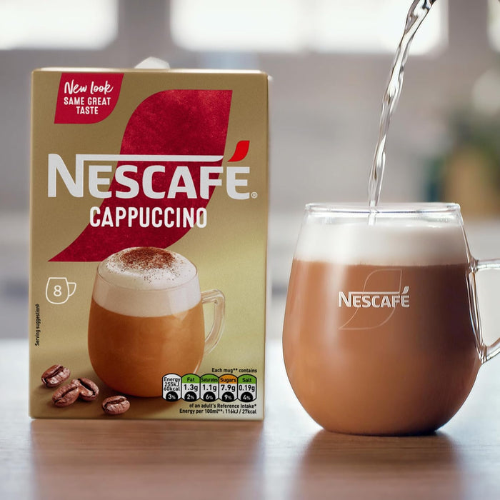 Nescafe Frothy Cappuccino 8 Pack x 1