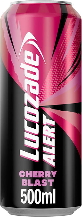 Lucozade Alert Cherry Blast Energy Drink 500ml x 1