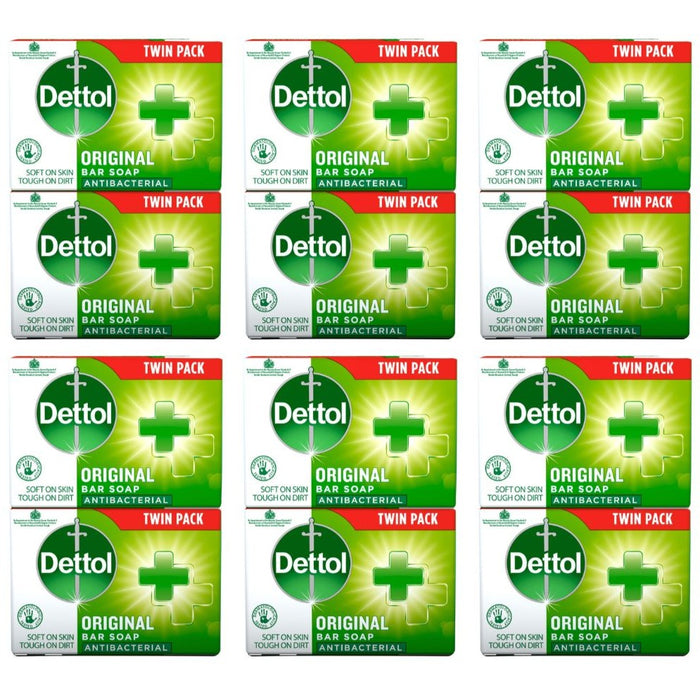 DETTOL ANTIBAC SOAP BAR ORIGINAL 100gm [TWIN PACK]