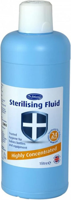 Dr Johnson's Sterilizing Fluid Concentrated Disinfectant 1 Liter X 6 Bottles