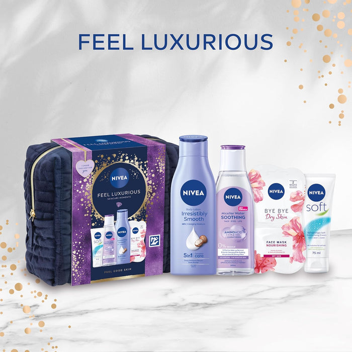 NIVEA GIFT SET FEEL LUXURIOUS (5 Products)