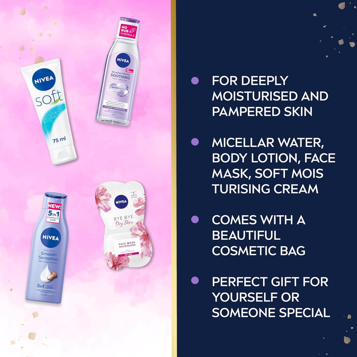 NIVEA GIFT SET FEEL LUXURIOUS (5 Products)
