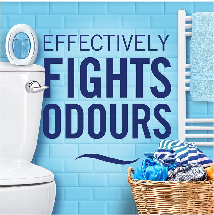 FEBREZE BATHROOM AIR FRESHENER COTTON CLIPSTRIP